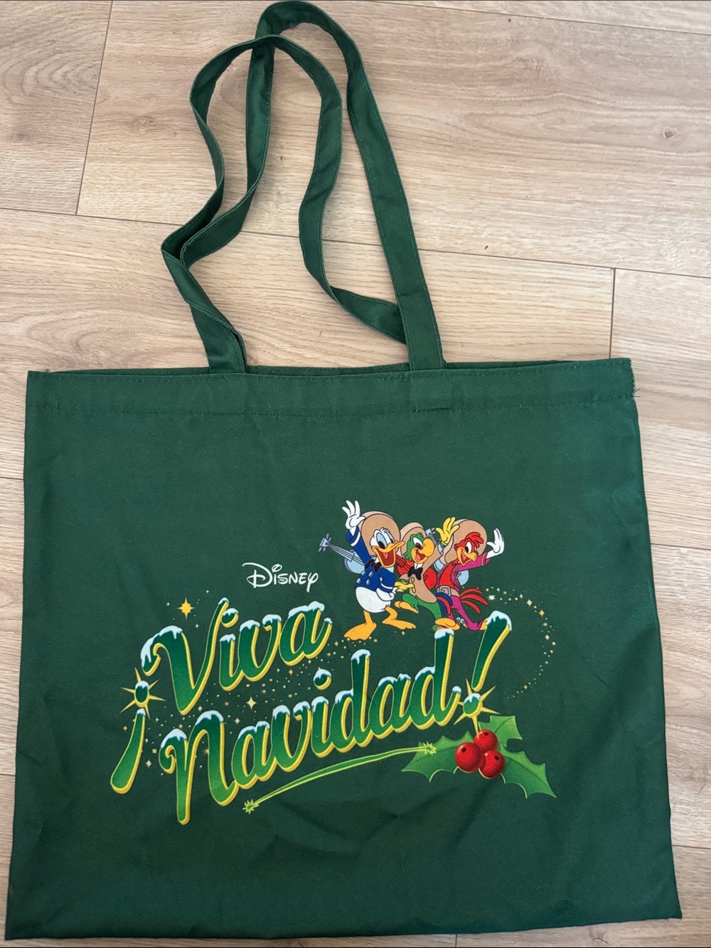 Disneyland Magic key Viva Navidad tote bag